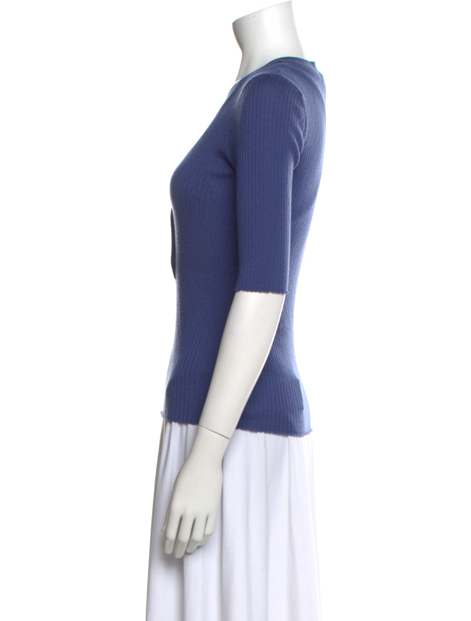 Goop G. Label Virgin Wool V-Neck Polo