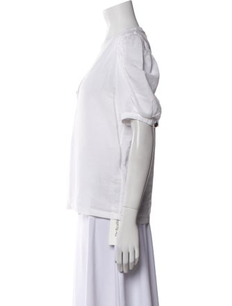 Goop G. Label Linen V-Neck Polo