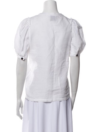 Goop G. Label Linen V-Neck Polo