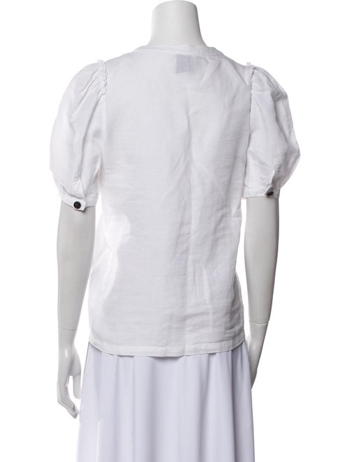 Goop G. Label Linen V-Neck Polo