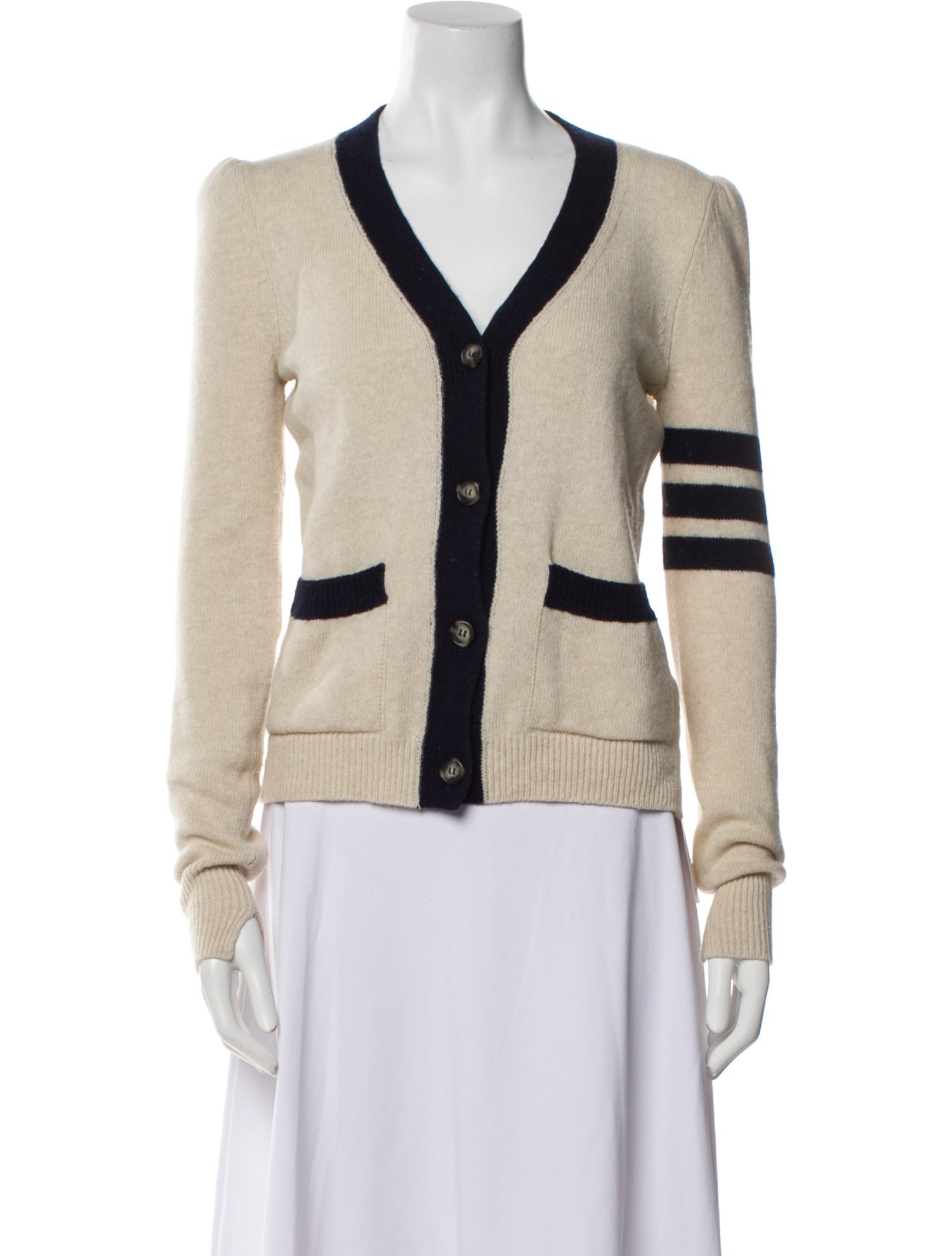 Goop G. Label Virgin Wool Striped Sweater