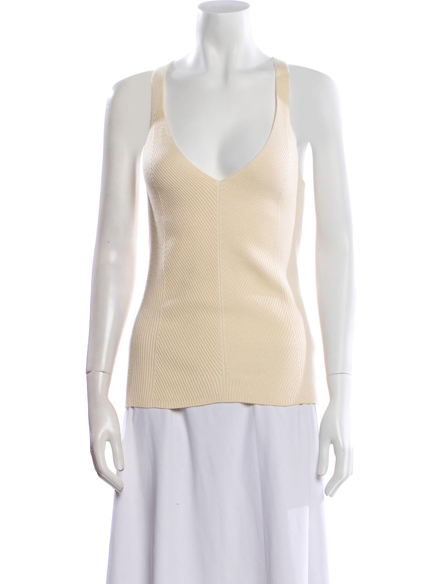 Goop G. Label Merino Wool V-Neck Top