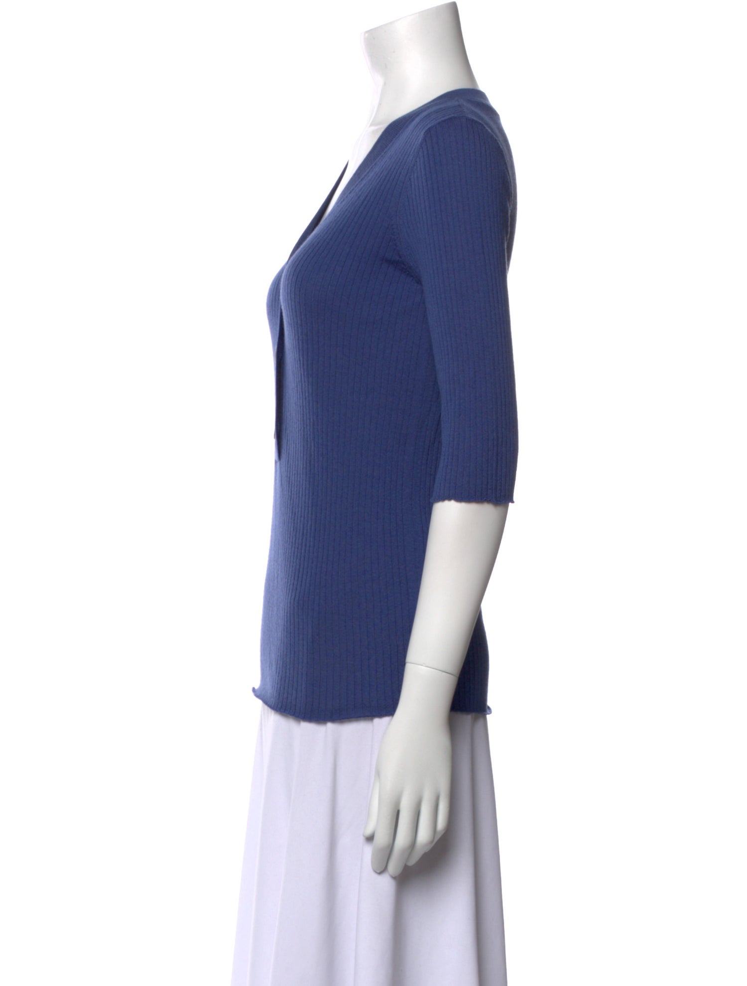 Goop G. Label Virgin Wool V-Neck Sweater