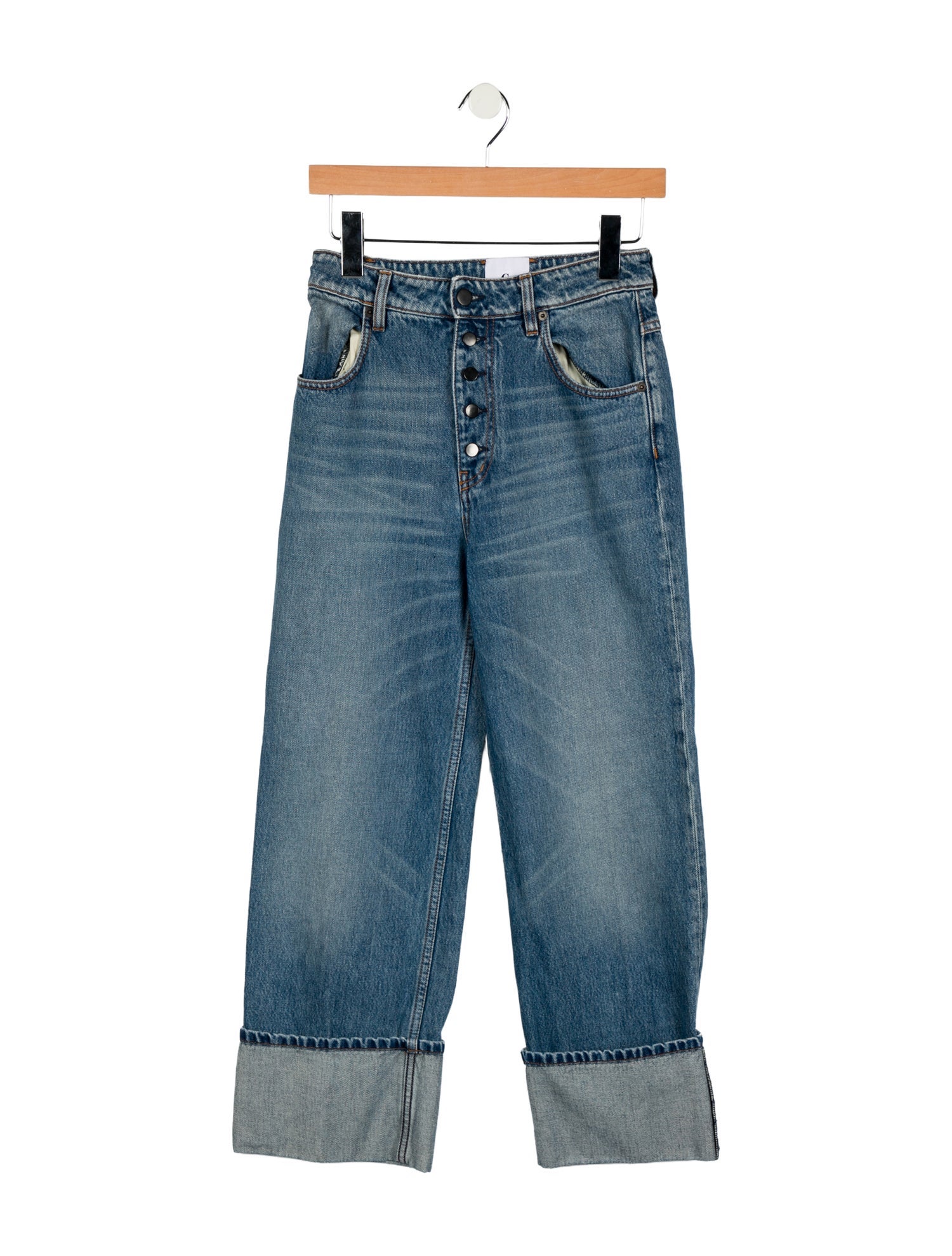 Goop G. Label High-Rise Wide Leg Jeans