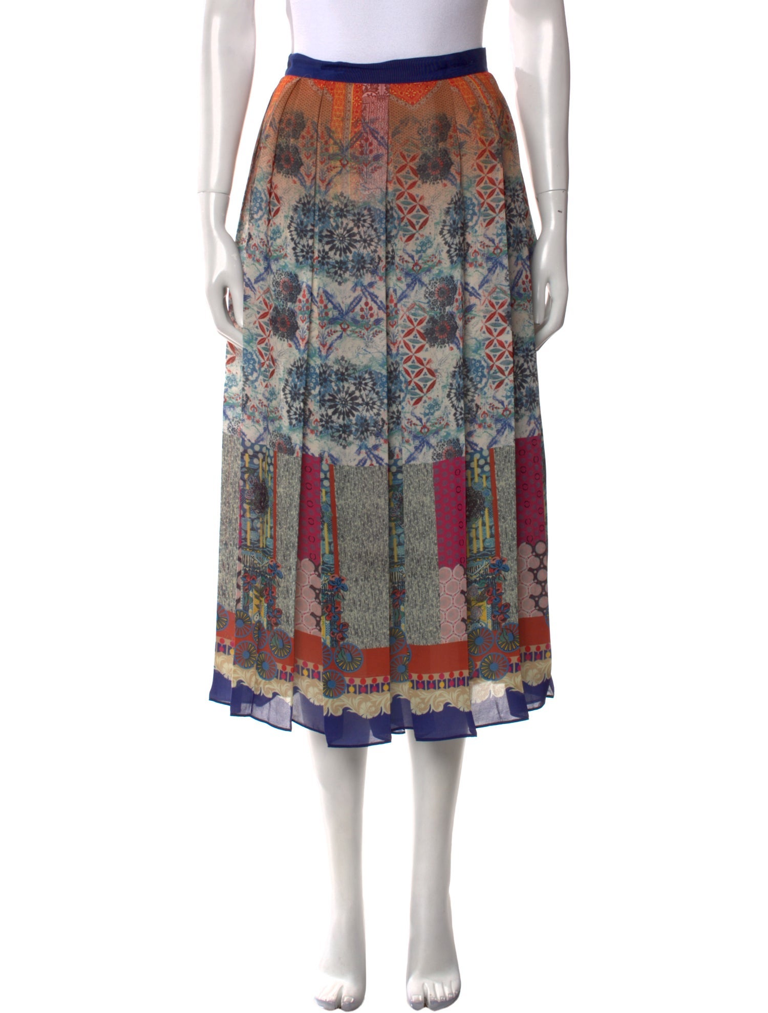 Goop G. Label Printed Midi Length Skirt