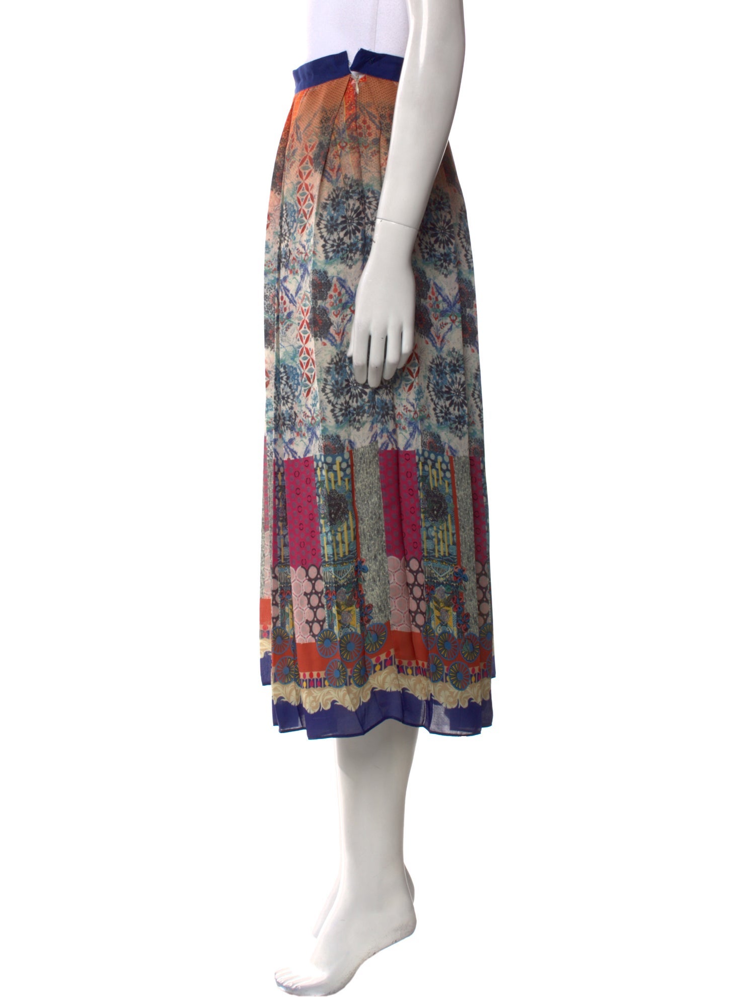 Goop G. Label Printed Midi Length Skirt