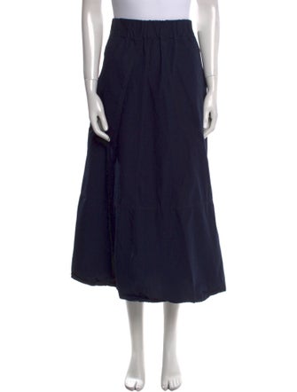 Goop G. Label Ruffle Embellishment Midi Length Skirt