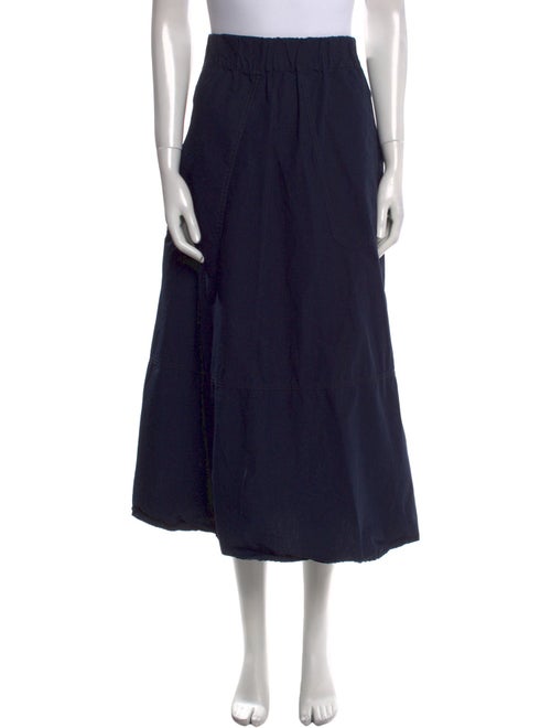 Goop G. Label Ruffle Embellishment Midi Length Skirt