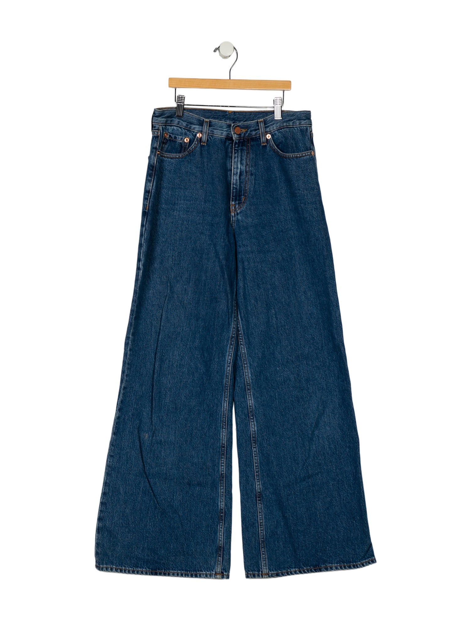 Goop G. Label High-Rise Wide Leg Jeans