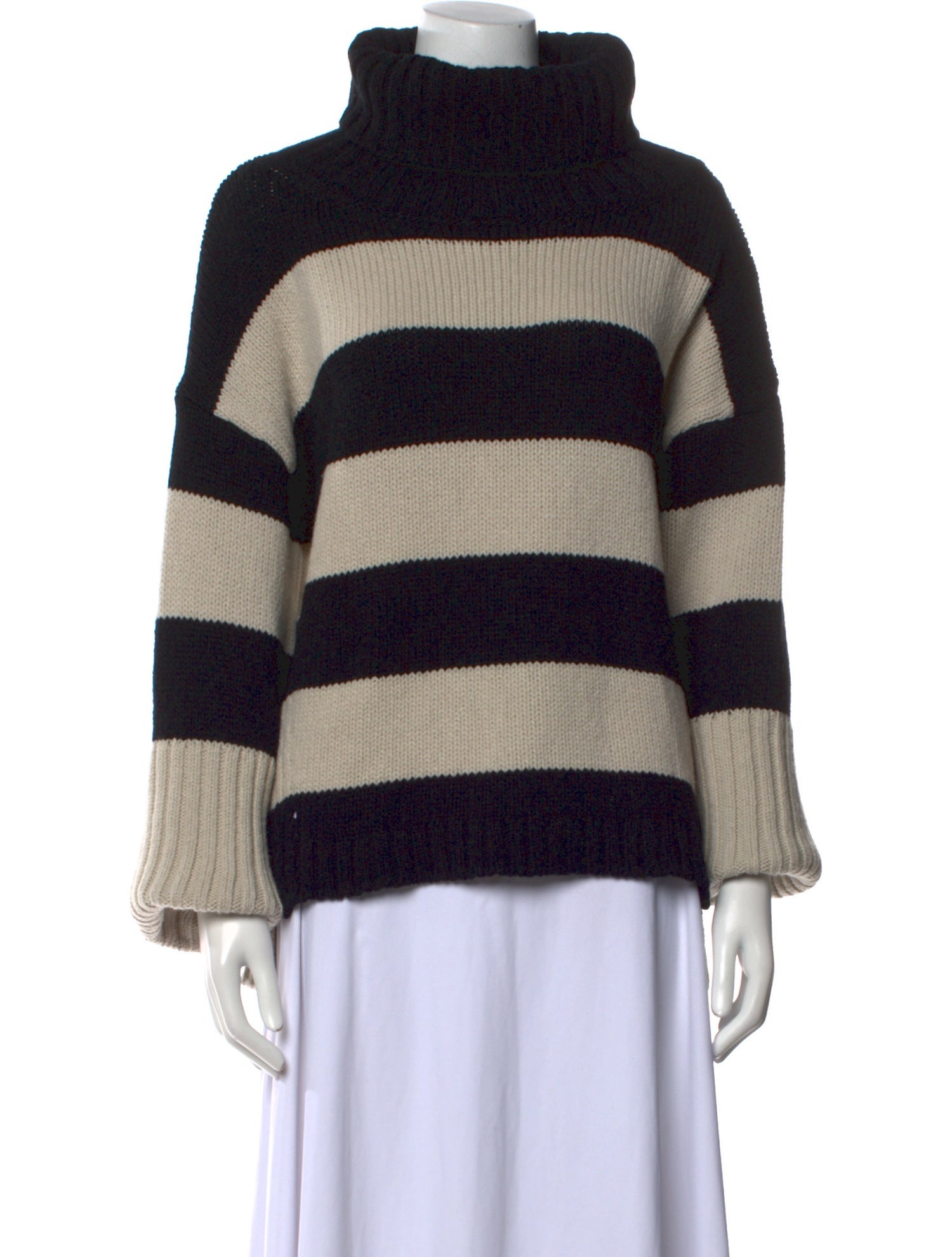 Goop G. Label Merino Wool Striped Sweater