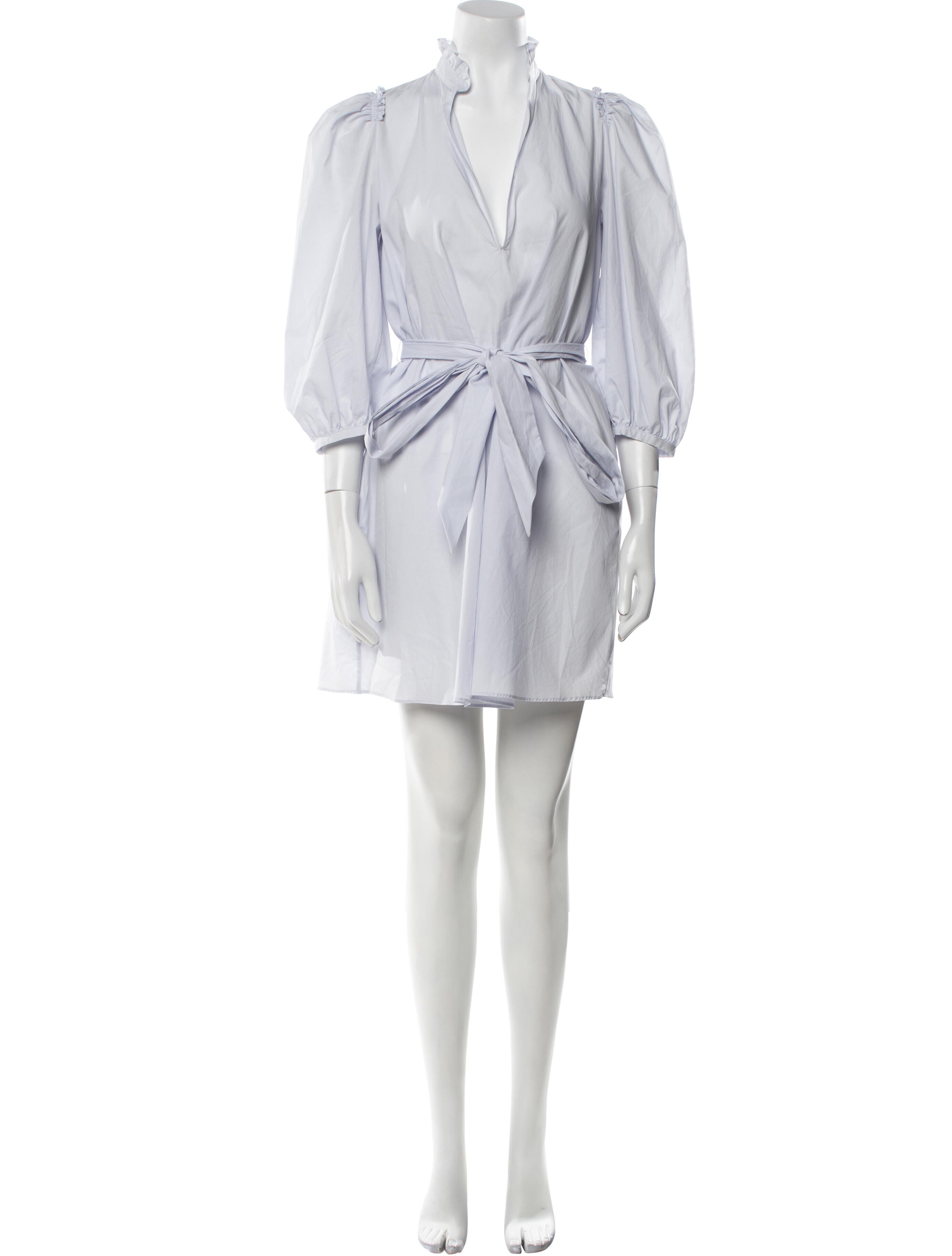 Goop G. Label V-Neck Mini Dress