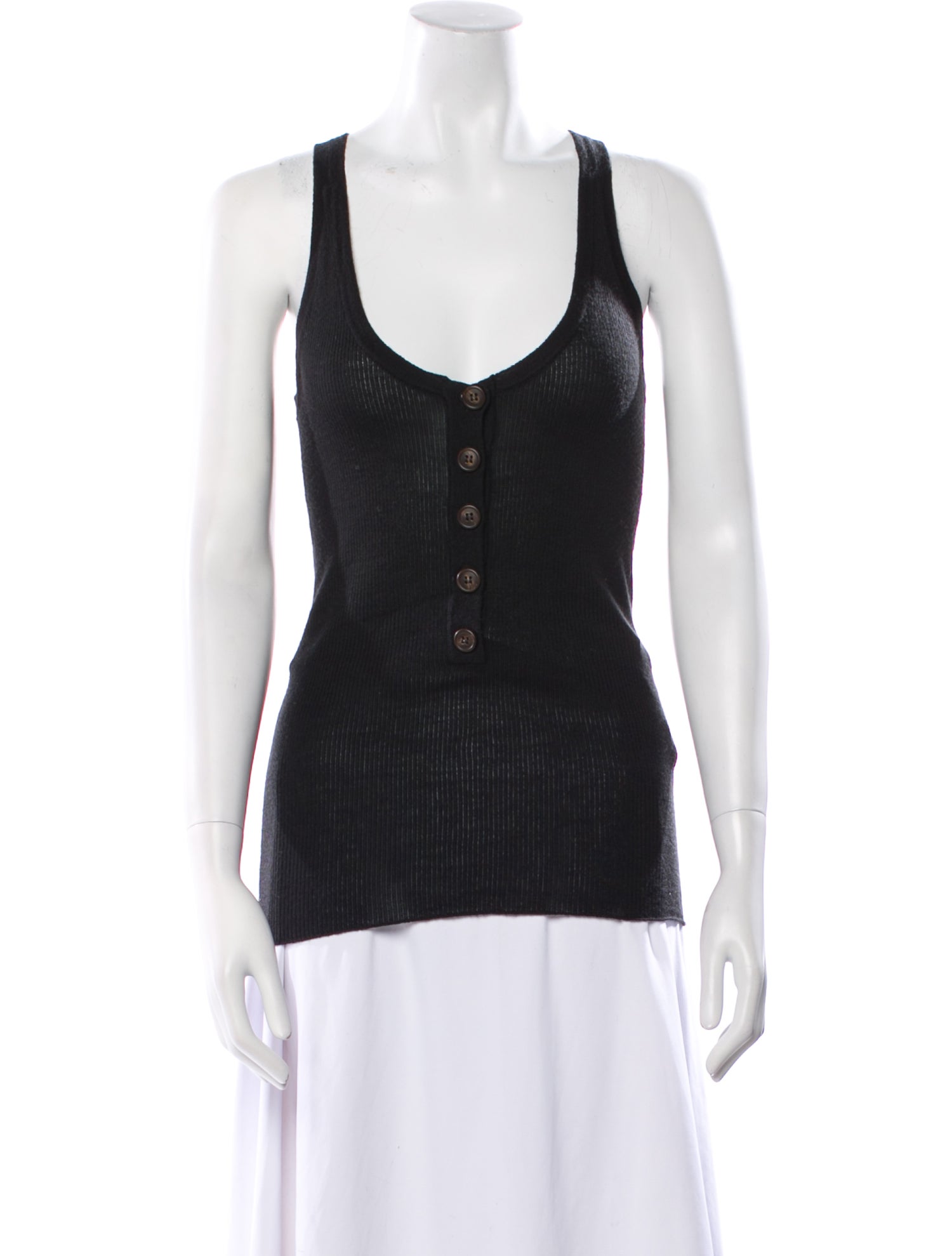 Goop G. Label Virgin Wool Scoop Neck Top