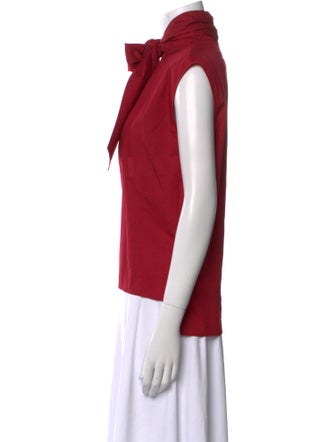 Goop G. Label Mock Neck Short Sleeve Top