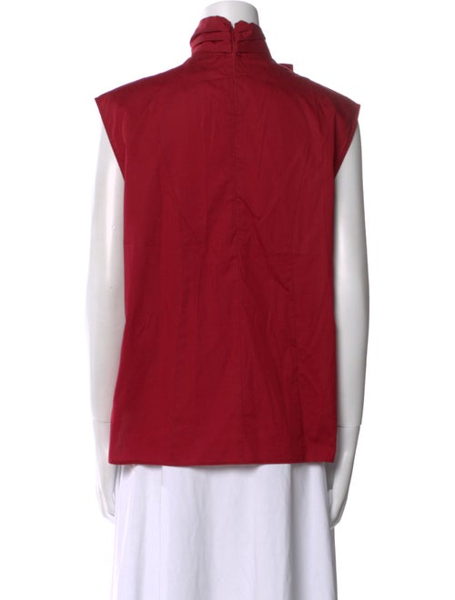 Goop G. Label Mock Neck Short Sleeve Top