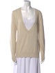 Goop G. Label Virgin Wool V-Neck Sweater