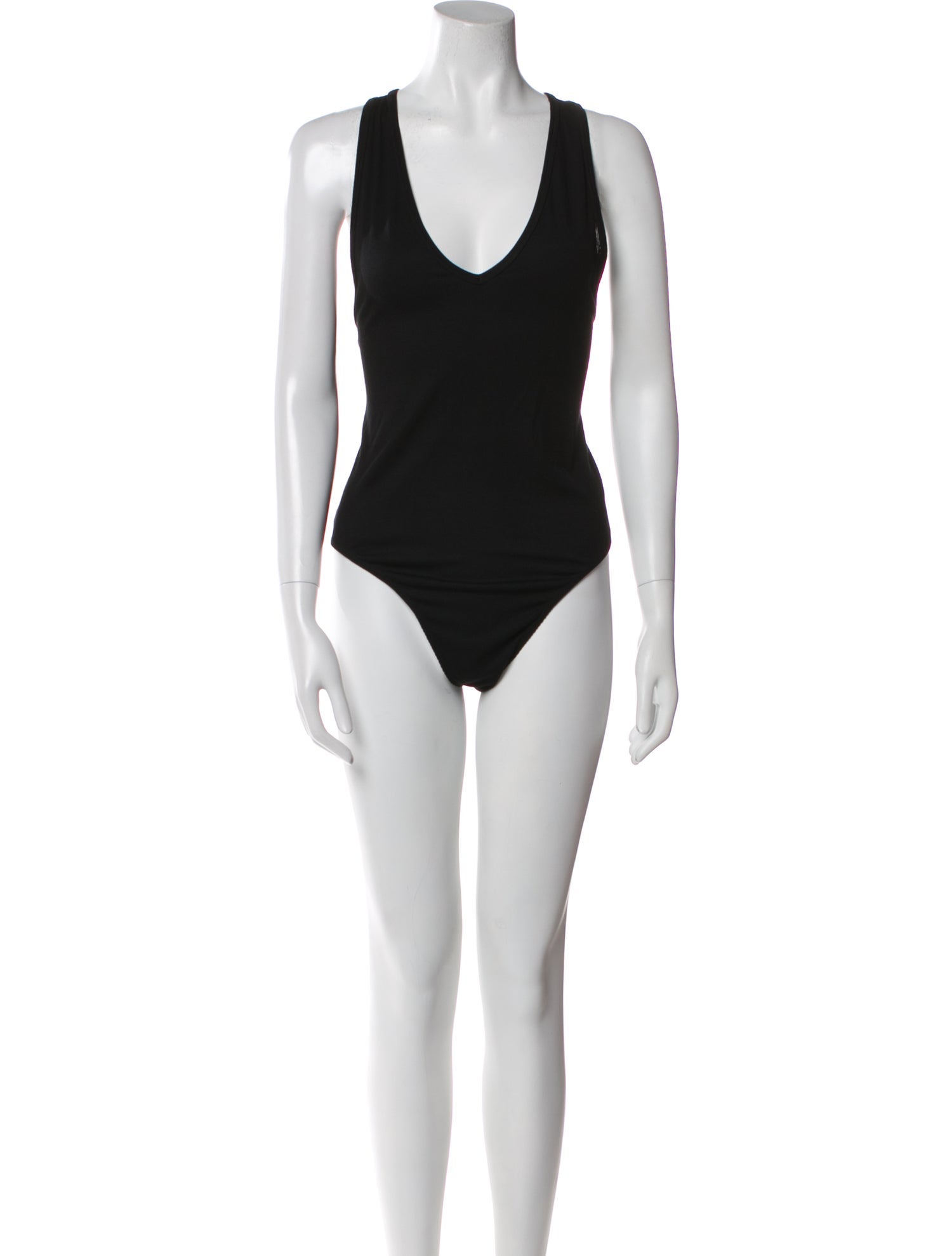 Goop G. Label V-Neck Sleeveless Bodysuit