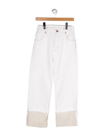 Goop G. Label High-Rise Wide Leg Jeans