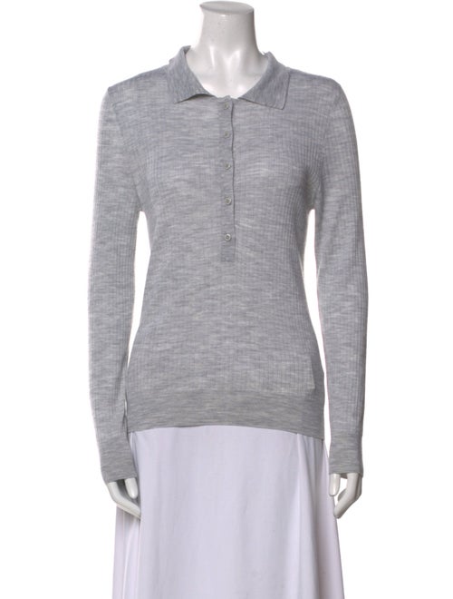 Goop G. Label Virgin Wool Long Sleeve Polo