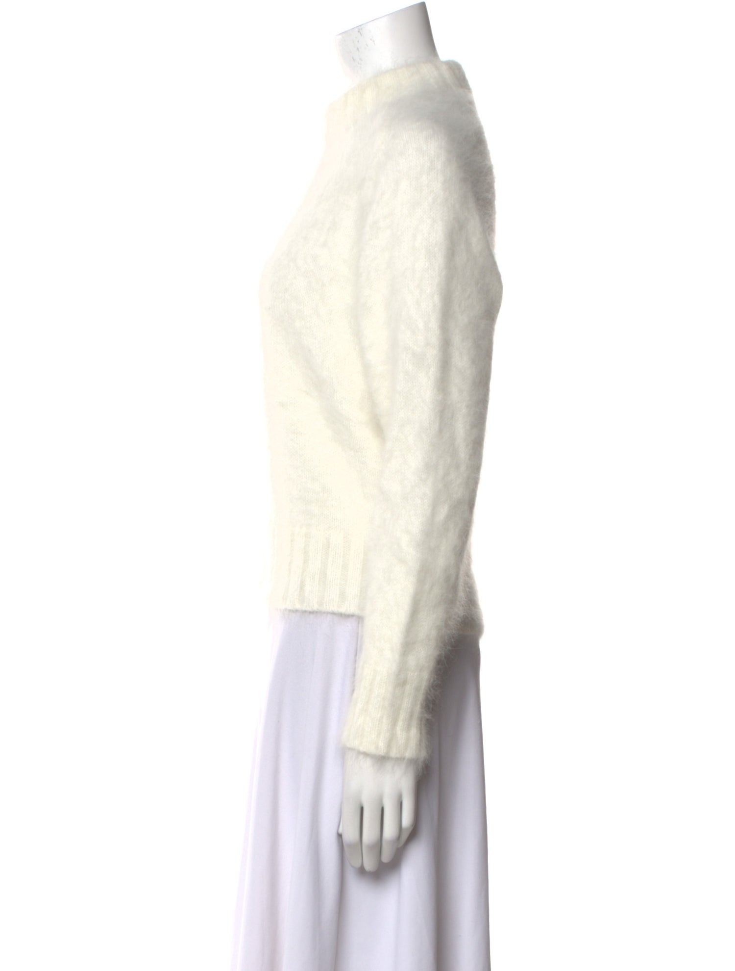 Goop G. Label Angora Mock Neck Sweater