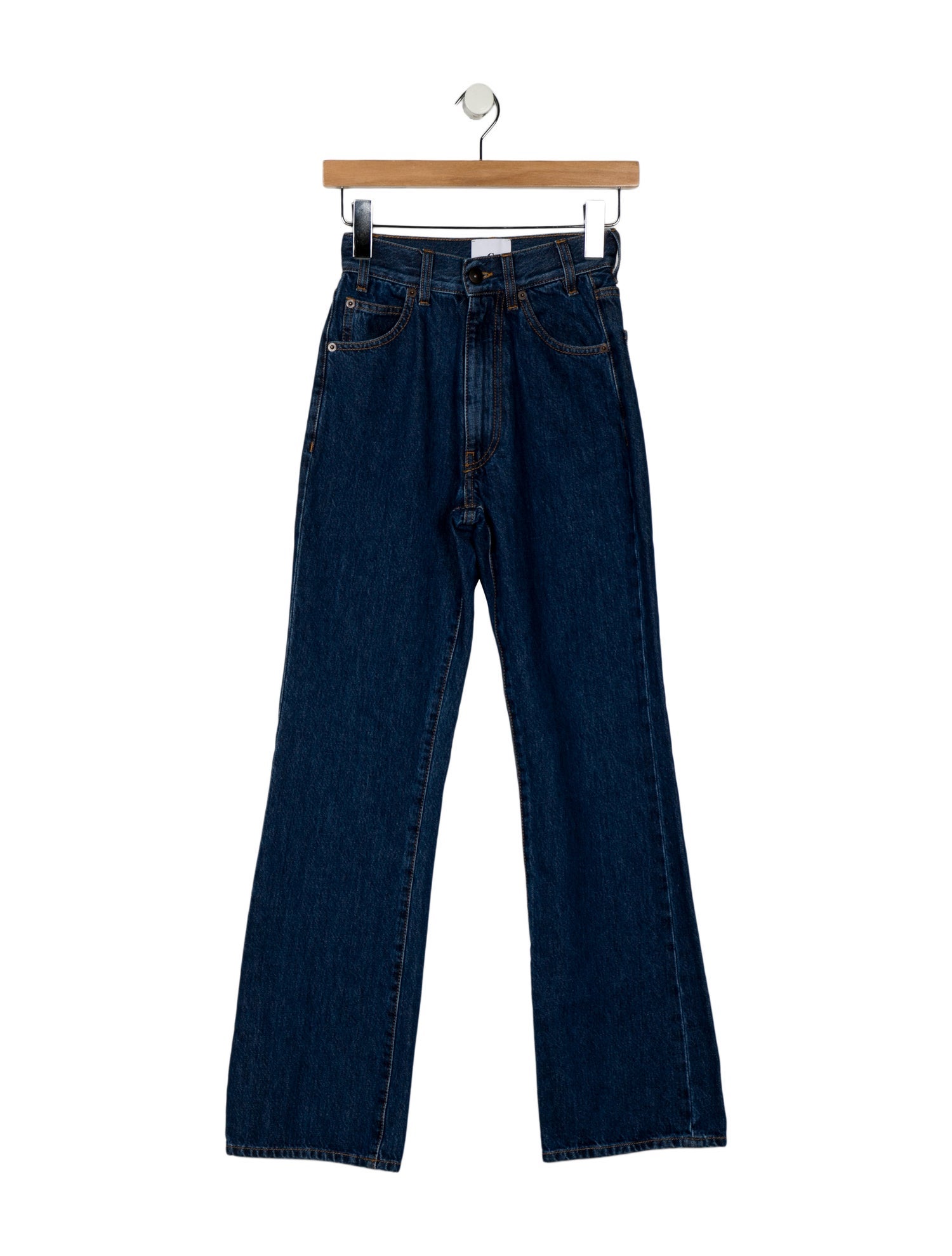Goop G. Label High-Rise Straight Leg Jeans