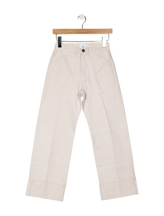 Goop G. Label Mid-Rise Wide Leg Jeans