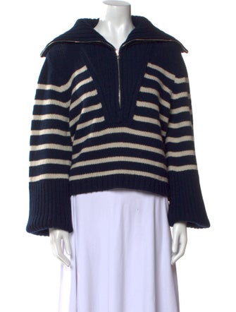 Goop G. Label Merino Wool Striped Sweater