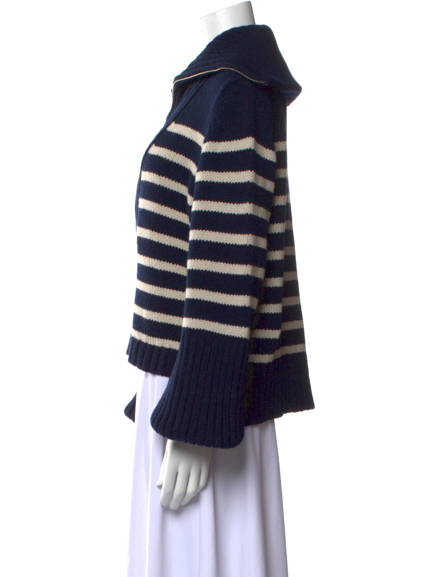 Goop G. Label Merino Wool Striped Sweater