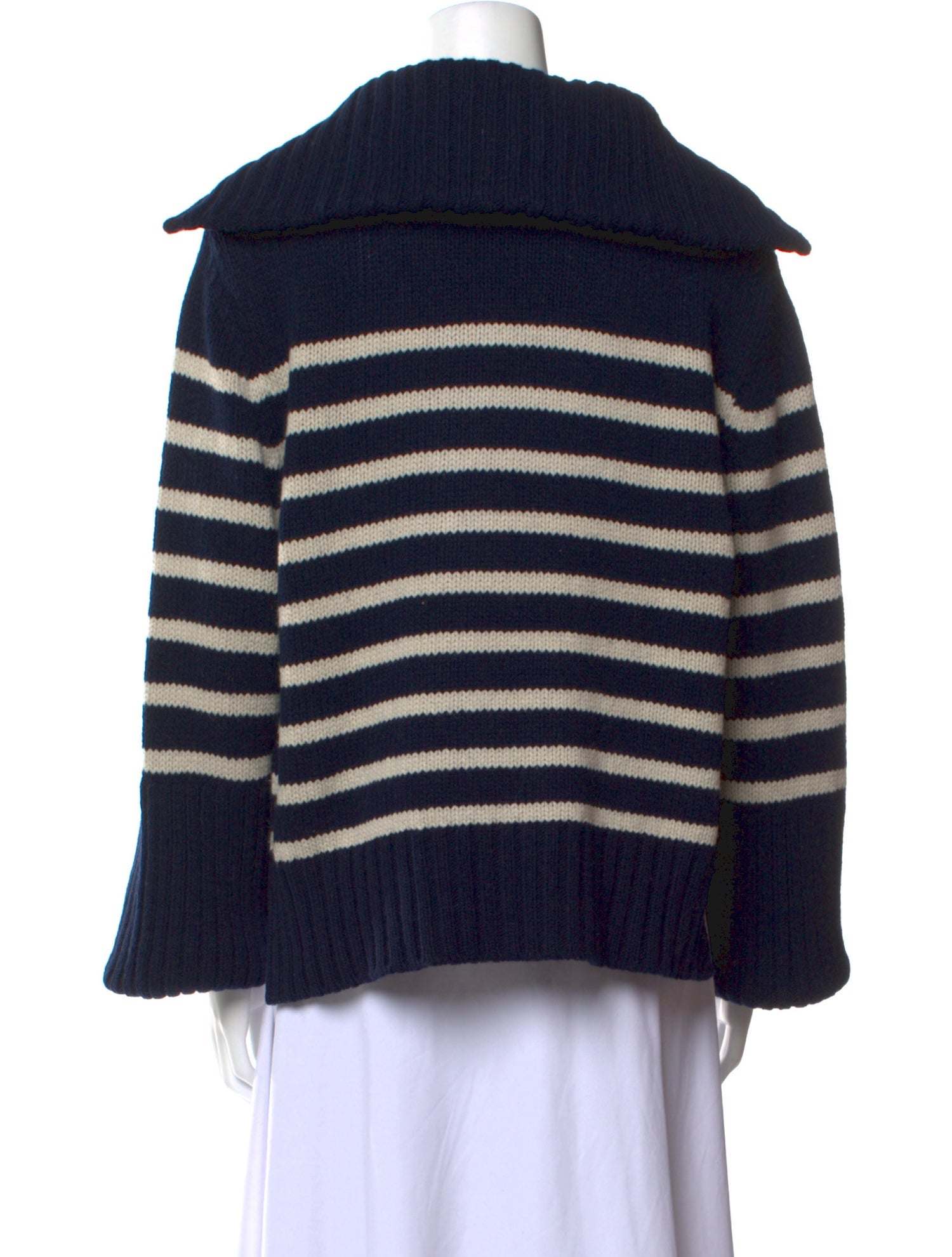 Goop G. Label Merino Wool Striped Sweater