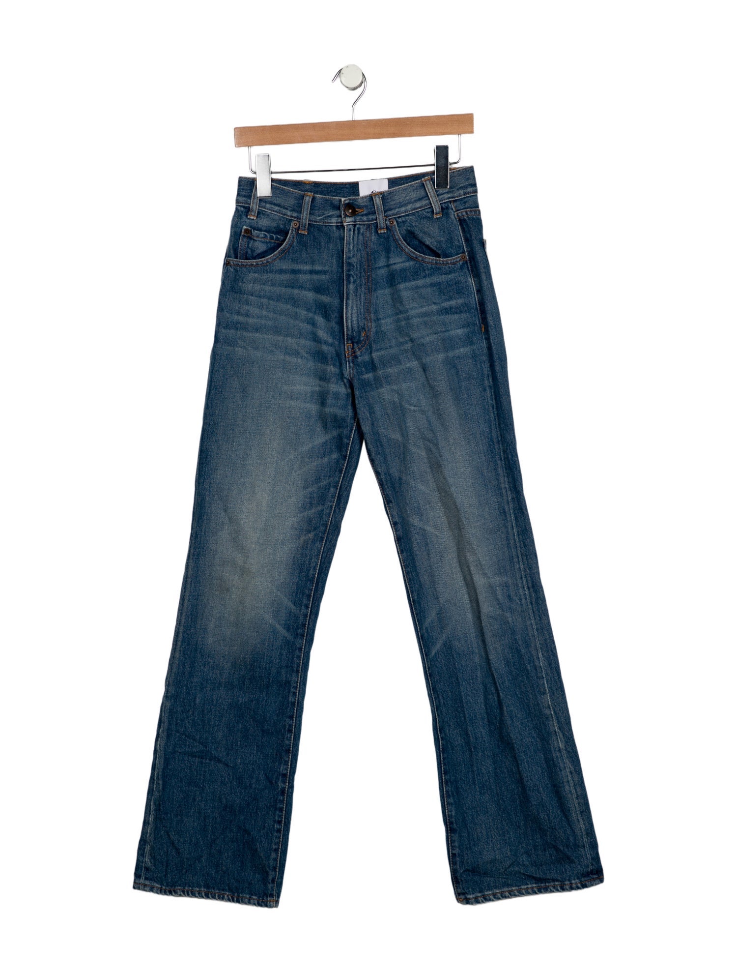 Goop G. Label High-Rise Wide Leg Jeans