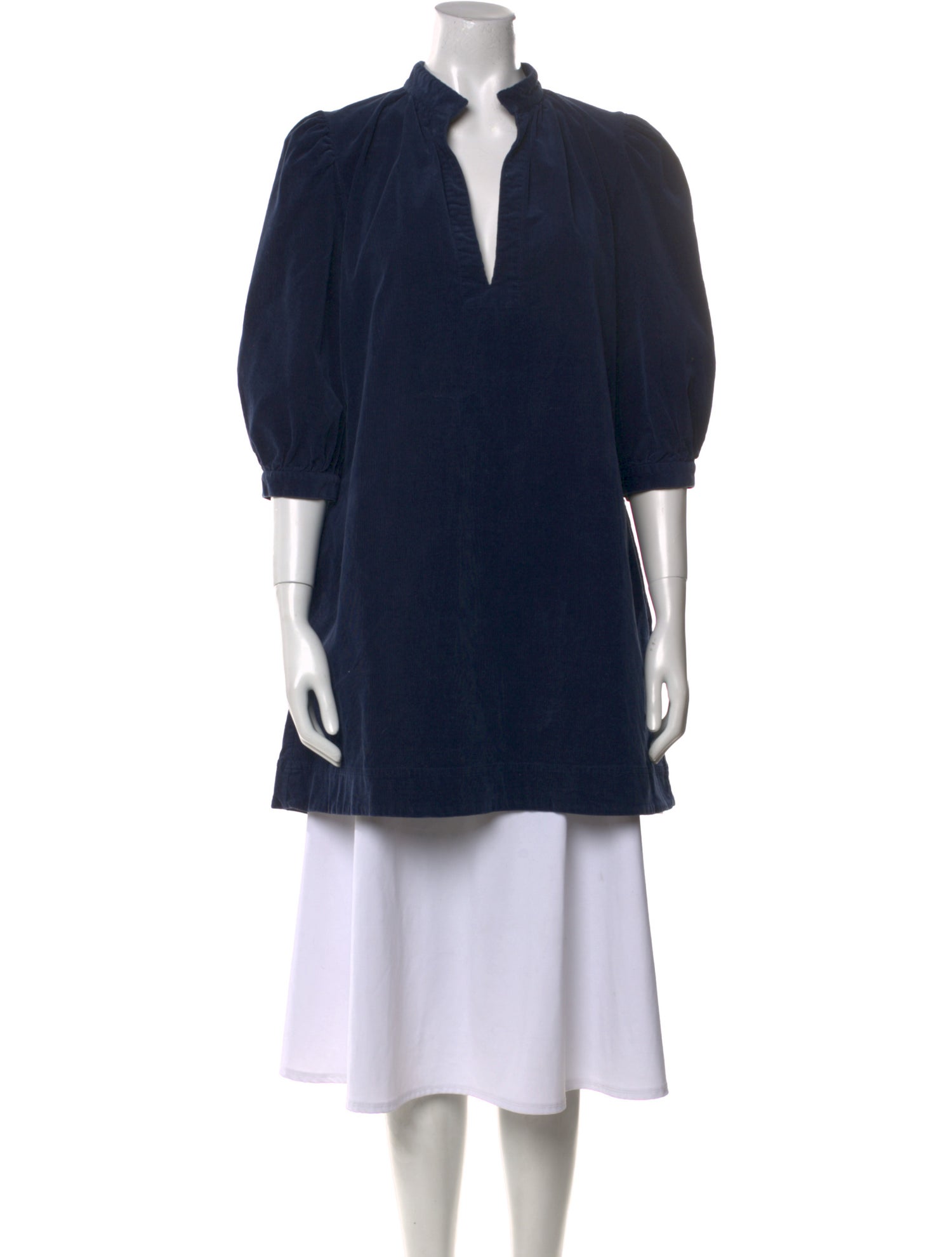 Goop G. Label V-Neck Mini Dress