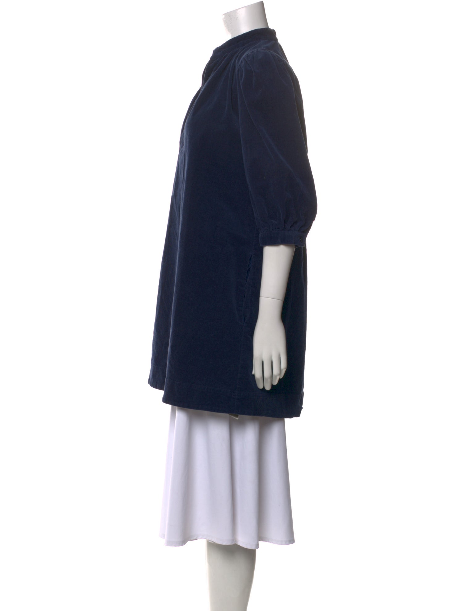 Goop G. Label V-Neck Mini Dress