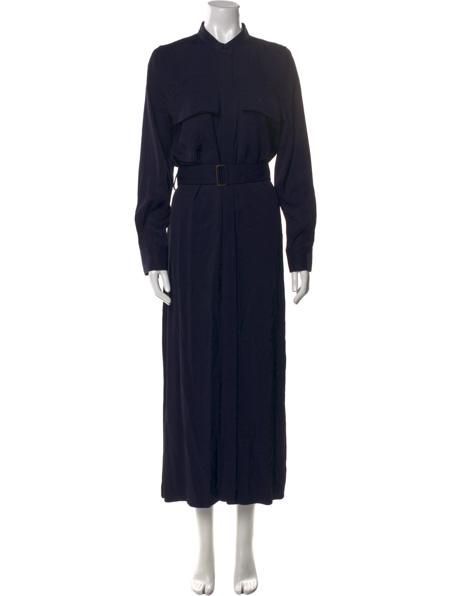 Goop G. Label Mock Neck Long Dress