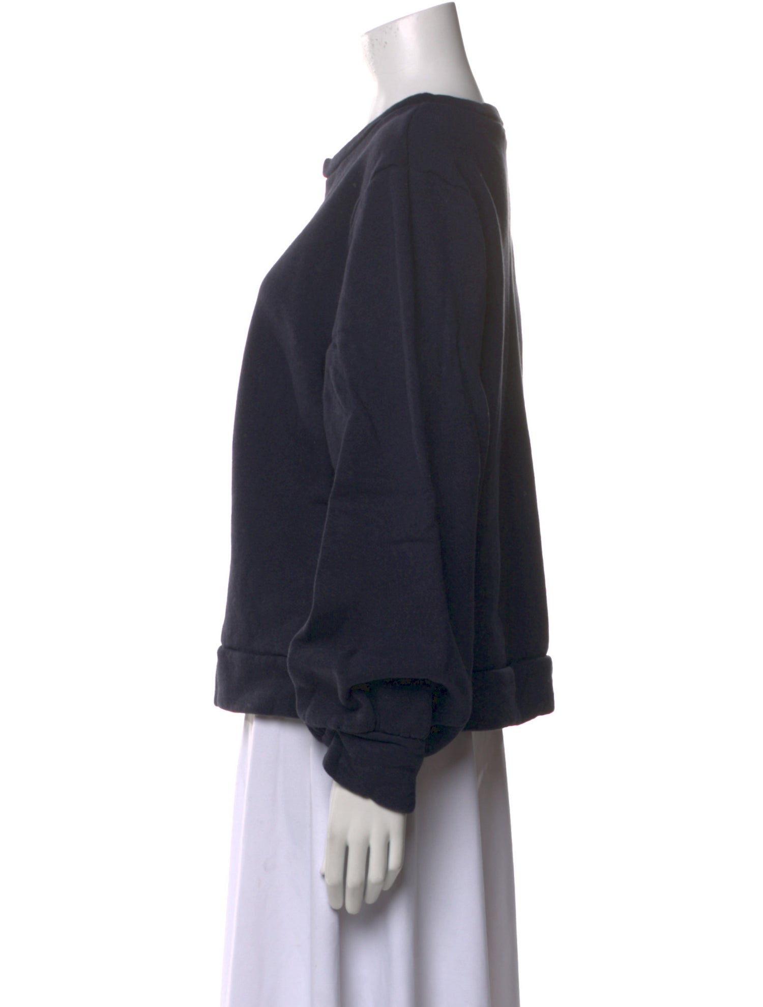 Goop G. Label Bateau Neckline Long Sleeve Sweatshirt