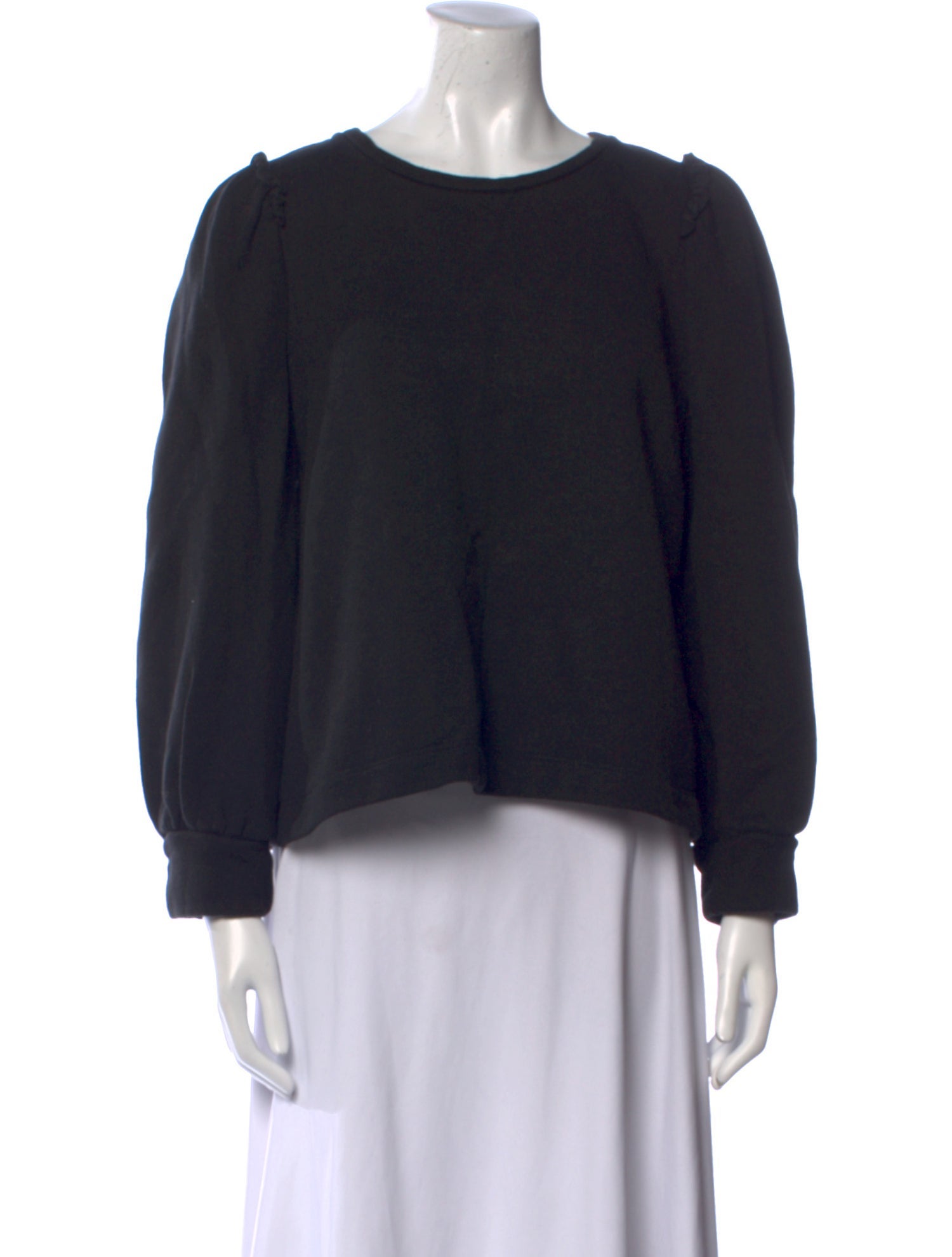 Goop G. Label Bateau Neckline Long Sleeve Sweatshirt