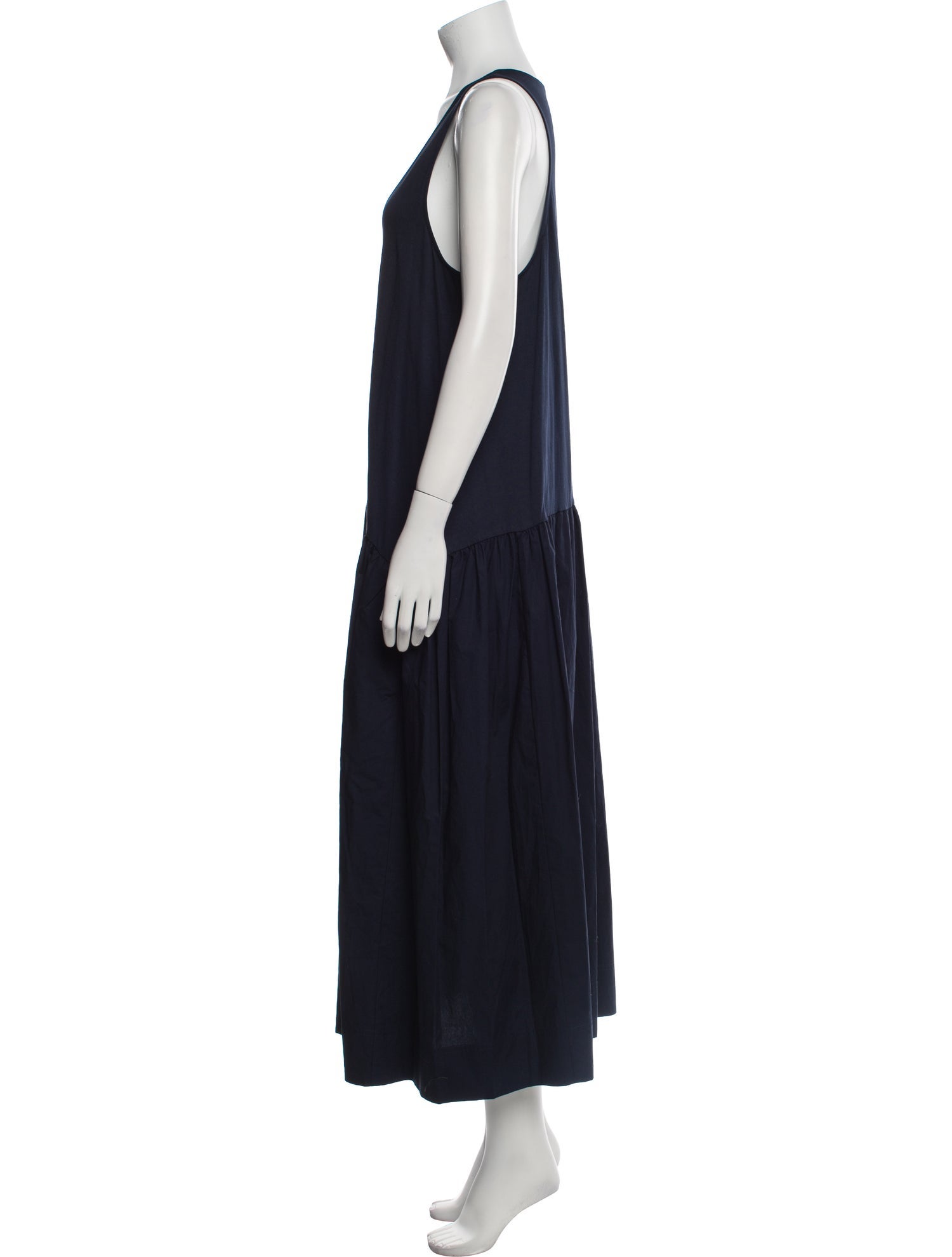 Goop G. Label Scoop Neck Long Dress