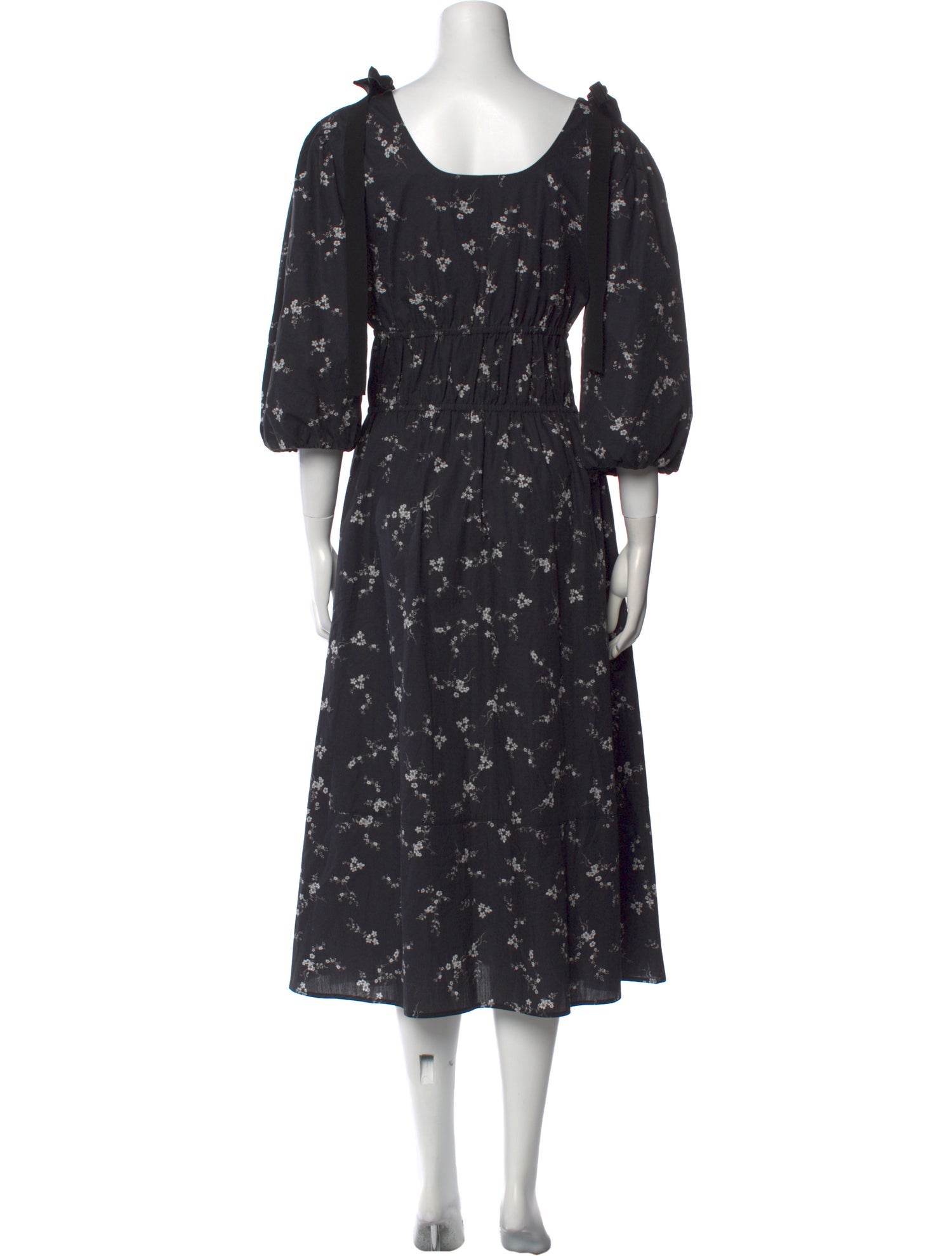 Goop G. Label Floral Print Long Dress