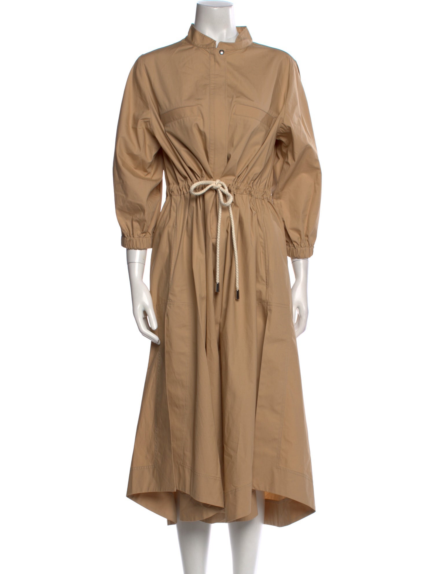 Goop G. Label Mock Neck Long Dress