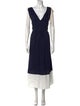 Goop G. Label V-Neck Long Dress