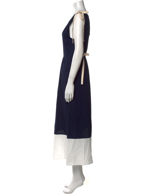 Goop G. Label V-Neck Long Dress