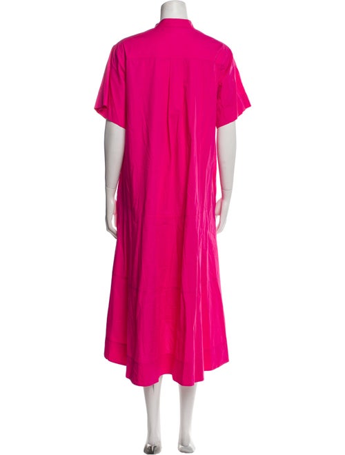 G. Label Mock Neck Long Dress