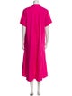 G. Label Mock Neck Long Dress
