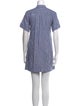 Goop G. Label Plaid Print Mini Dress