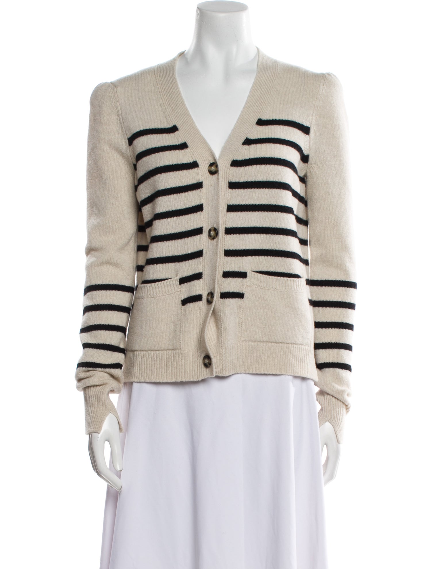 Goop G. Label Merino Wool Striped Sweater