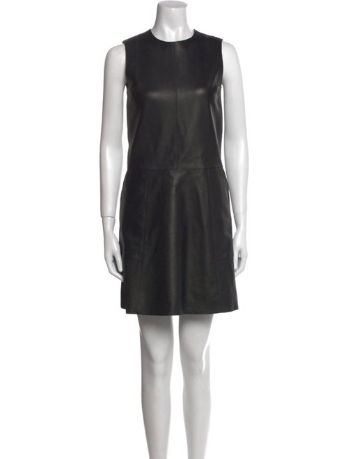 Goop G. Label Leather Mini Dress