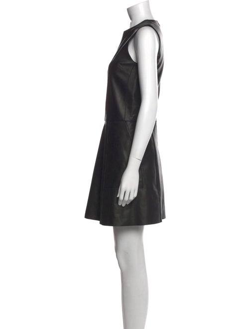 Goop G. Label Leather Mini Dress
