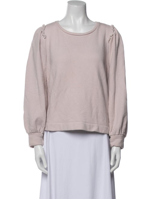 Goop G. Label Scoop Neck Long Sleeve Sweatshirt