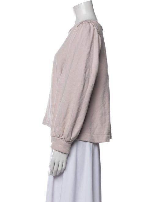 Goop G. Label Scoop Neck Long Sleeve Sweatshirt