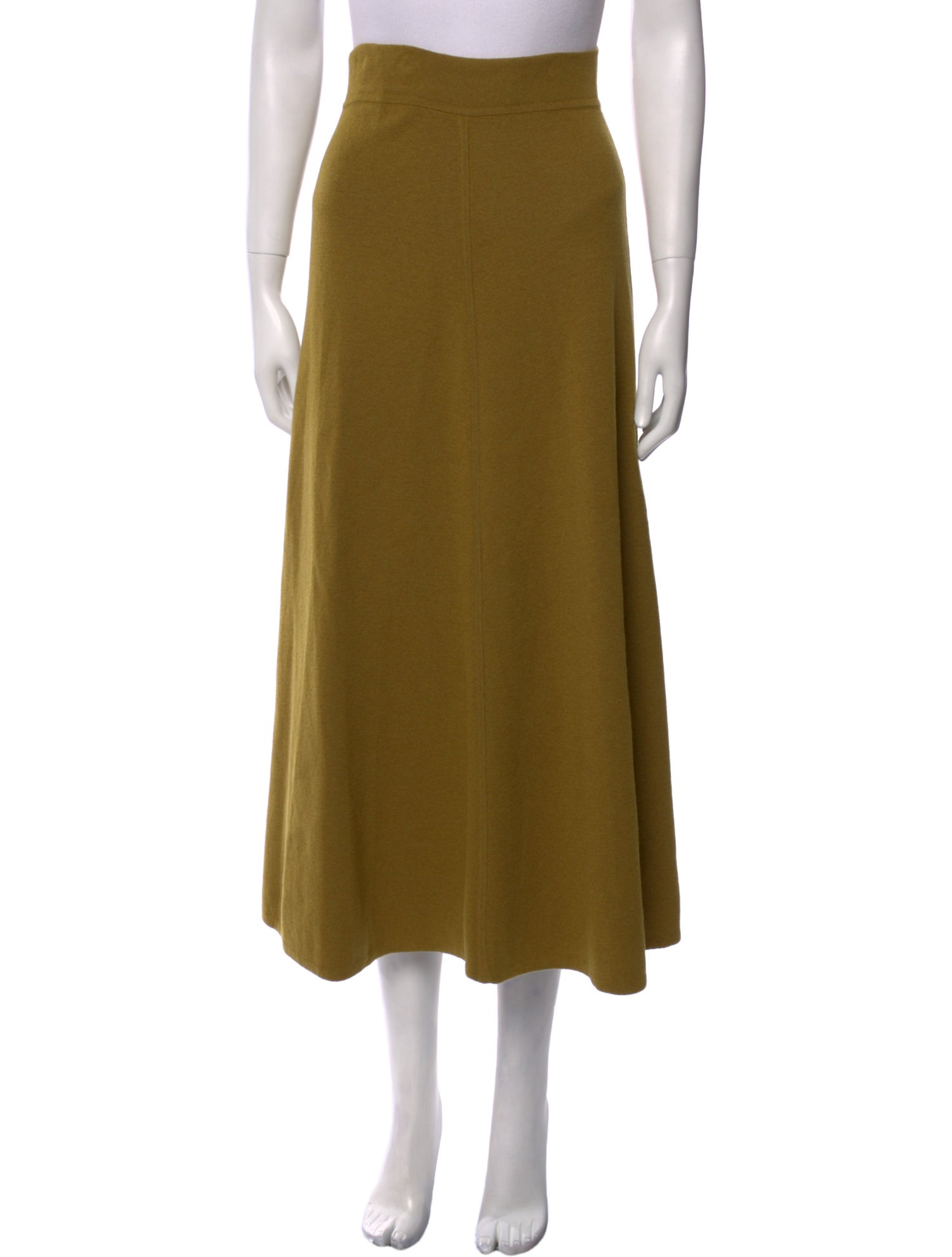 Goop G. Label Virgin Wool Midi Length Skirt