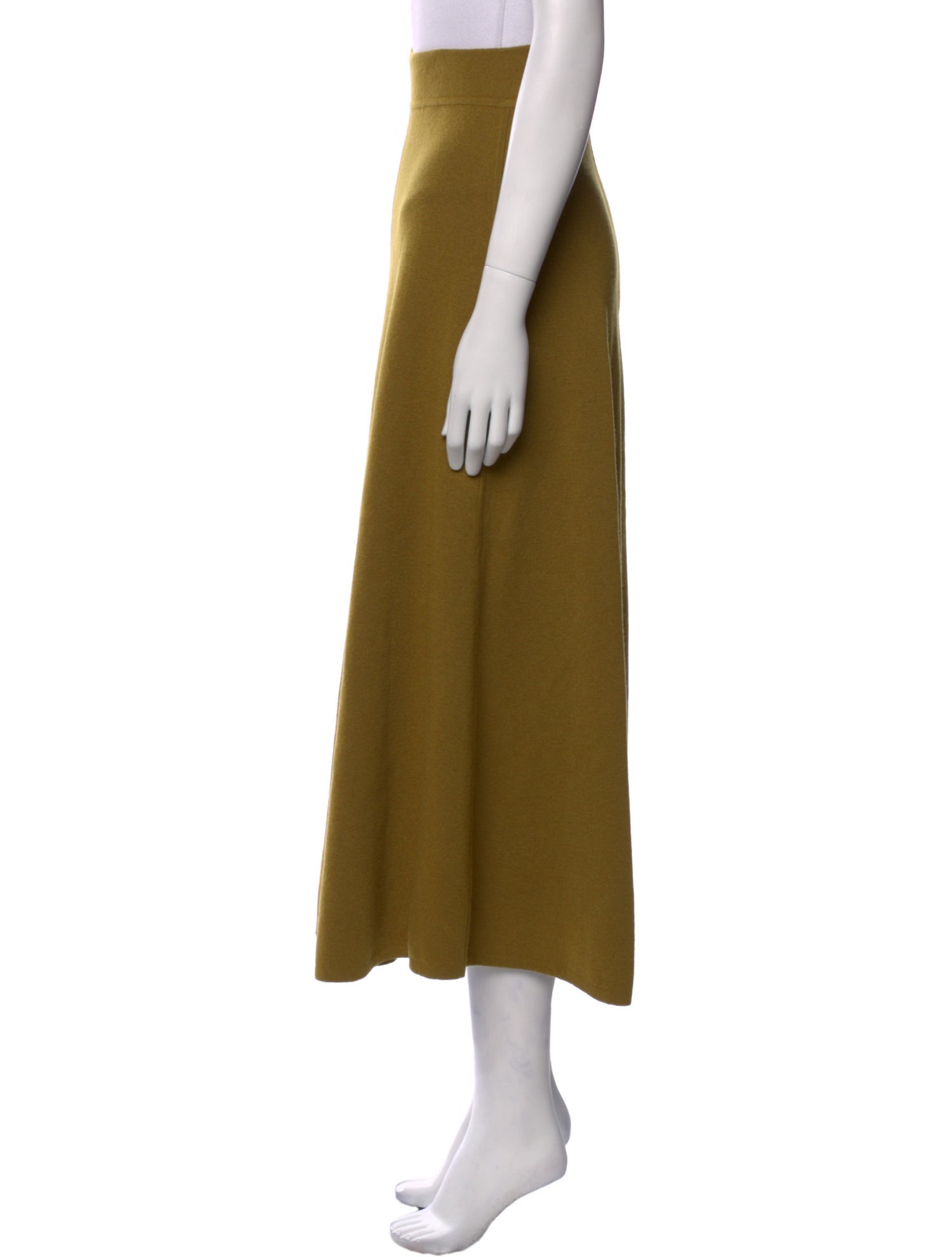 Goop G. Label Virgin Wool Midi Length Skirt