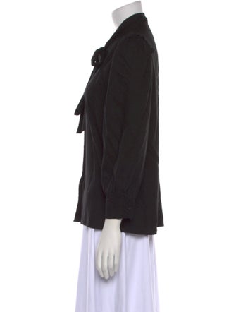 Goop G. Label Long Sleeve Button-Up Top